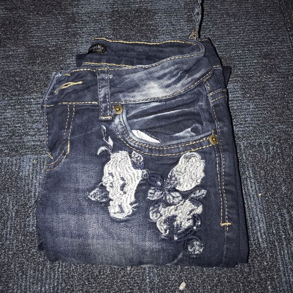 Mid rise jeans